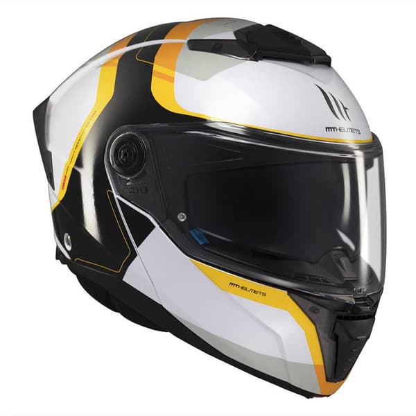 Mt Helmets Atom Ii Sv Emalla Modulär Hjälm Flerfärgad S