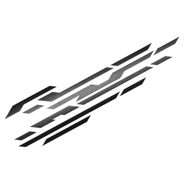 Klistermärke för bilar Foliatec FO33980 Svart (2 antal)