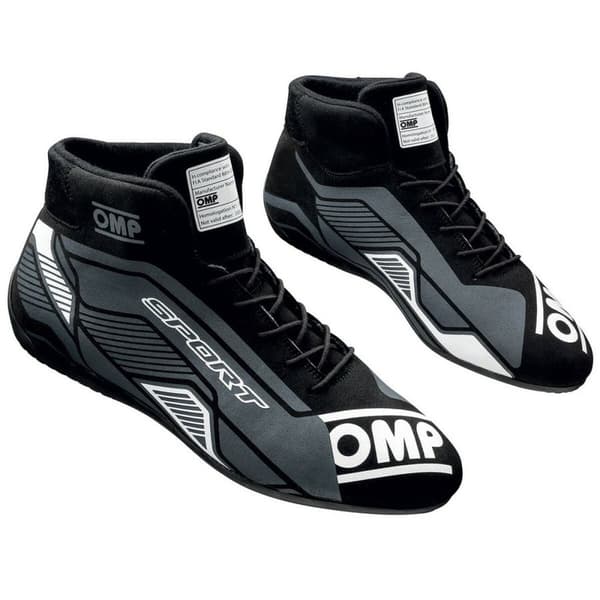 Racing støvler OMP Sport Sort 37 FIA 8856-2018