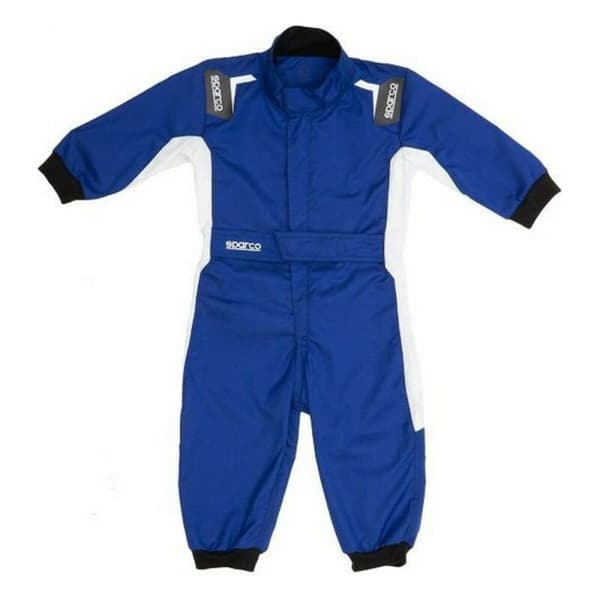 Racing kjeledress for barn Sparco Blå 6-9 måneder