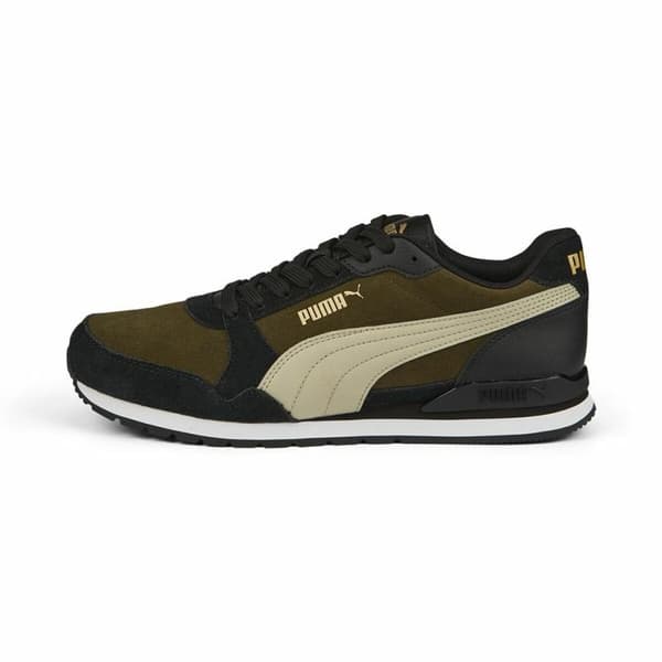 Löparskor, Vuxna Puma ST Runner v3 SD Svart Oliv Män - 41