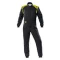 Miniatyrbilde 2 av 2: Racing kjeledress OMP FIRST-S Svart/Gul 46 Standardisert av FIA