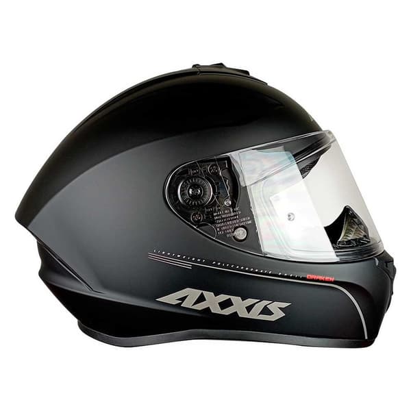 Axxis Ff112c Draked Solid V.2 A11 Fullface-hjälm Svart S