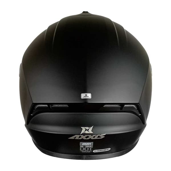 Axxis Ff112c Draked Solid V.2 A11 Fullface-hjälm Svart S