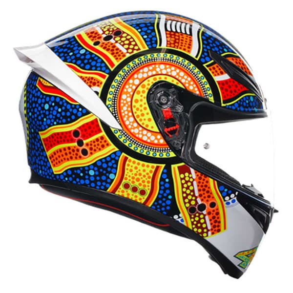 Agv K1 S E2206 Fullface-hjelm Flerfarvet XL