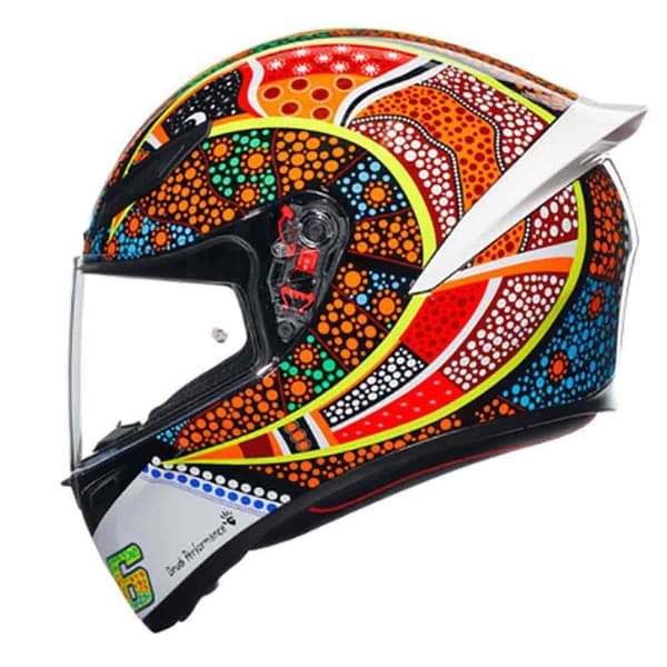 Agv K1 S E2206 Fullface-hjelm Flerfarvet XL