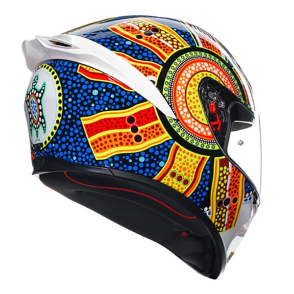 Agv K1 S E2206 Fullface-hjelm Flerfarvet XL