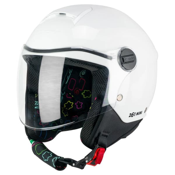 Cgm 261a Mini Mono Junior Åben Hjelm Transparent XS