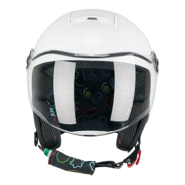 Cgm 261a Mini Mono Junior Åben Hjelm Transparent XS