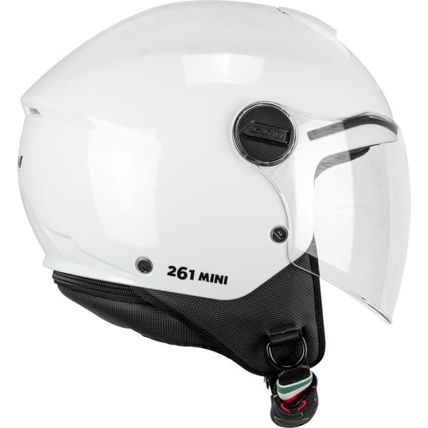 Cgm 261a Mini Mono Junior Åben Hjelm Transparent XS