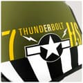Miniatyrbild 5 av 6: Helstons Thunderbolt öppen Hjälm Grönt S