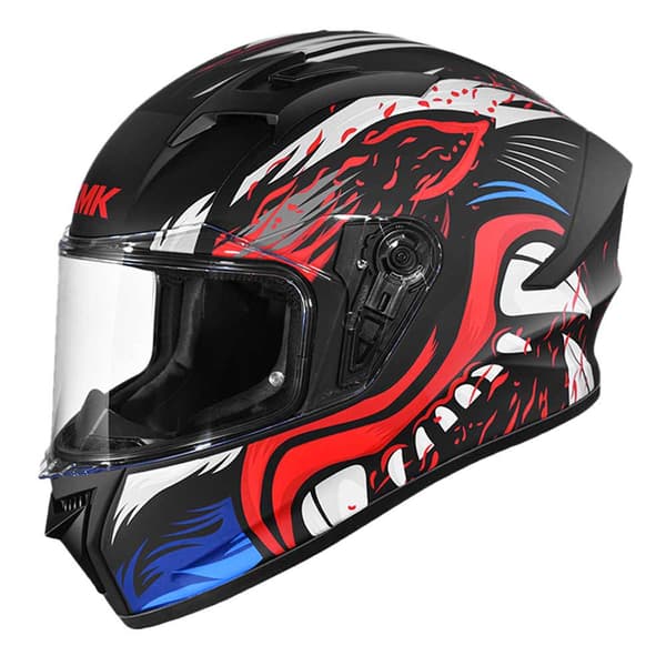 Smk Stellar Animal Fullface-hjelm Sort XL