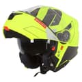 Miniatyrbild 3 av 3: Mt Helmets Fu835sv Genesis Sv Talo Modulär Hjälm Gul S