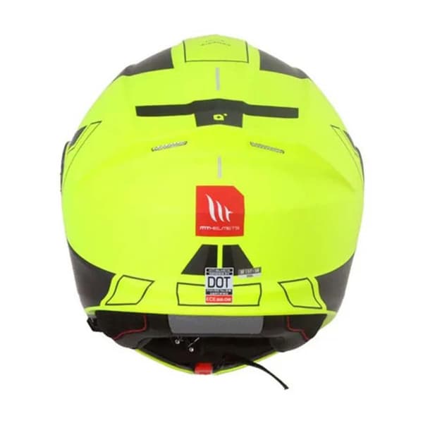 Mt Helmets Fu835sv Genesis Sv Talo Modulär Hjälm Gul S