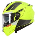 Miniatyrbild 1 av 3: Mt Helmets Fu835sv Genesis Sv Talo Modulär Hjälm Gul S