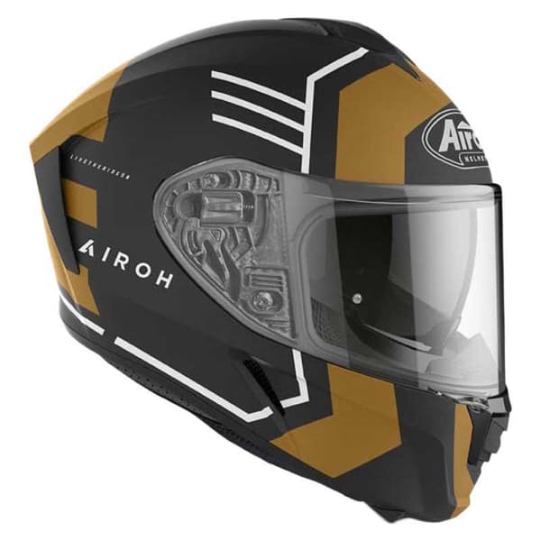 Airoh Thrill Kokokypärä Kultainen S