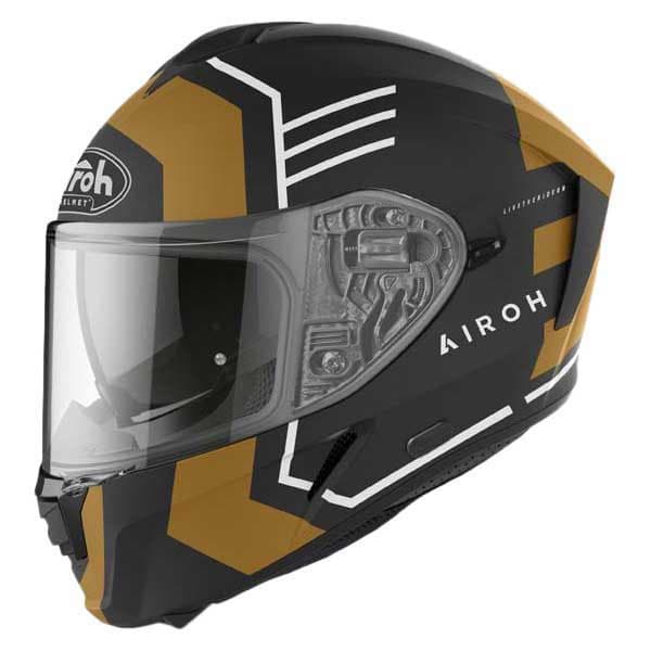 Airoh Thrill Kokokypärä Kultainen S