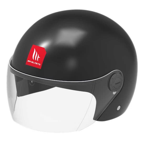 Mt Helmets Street S Solid åben Hjelm Sort 2XL