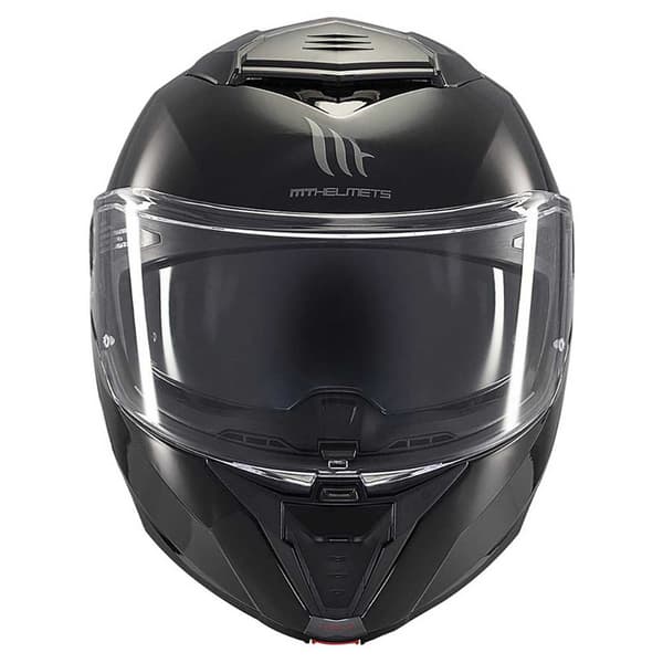 Mt Helmets Atom 2 Sv Solid Modulär Hjälm Svart 2XL