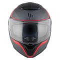Miniatyrbillede 3 af 4: Mt Helmets Atom Ii Sv Emalla Modulær Hjelm Sort XS