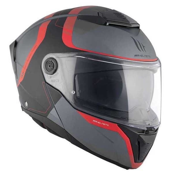 Mt Helmets Atom Ii Sv Emalla Modulær Hjelm Sort XS