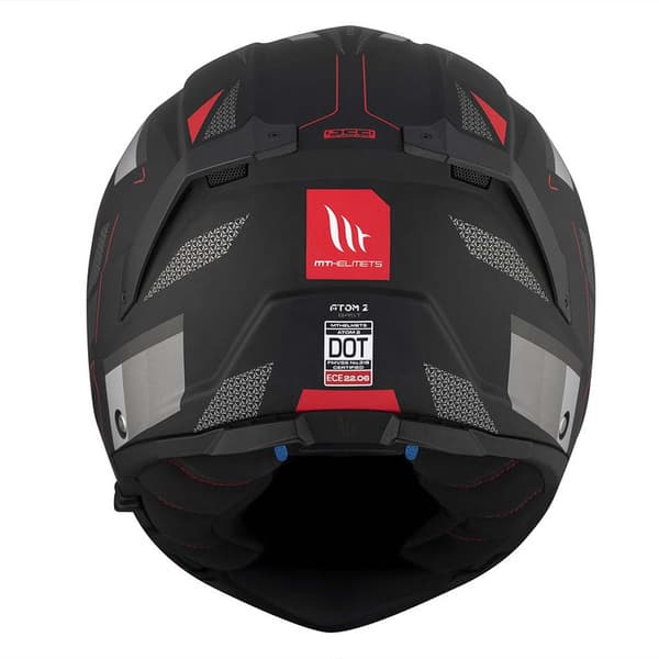 Mt Helmets Atom 2 Sv Bast Modulär Hjälm S