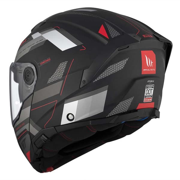 Mt Helmets Atom 2 Sv Bast Modulär Hjälm S