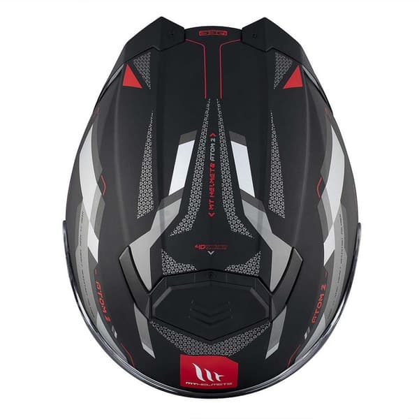 Mt Helmets Atom 2 Sv Bast Modulär Hjälm S