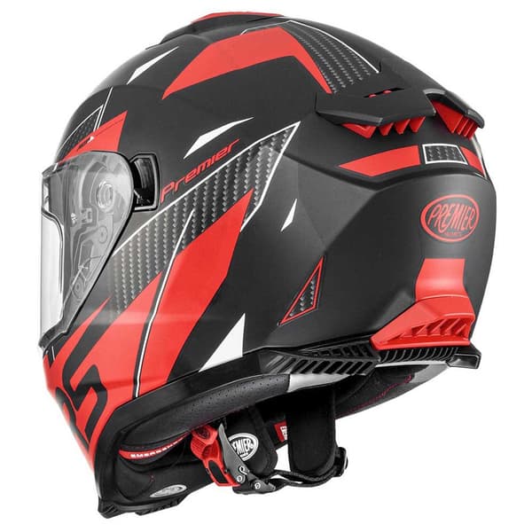 Premier Helmets 23 Typhoon Rs92bm Pinlock Included Fullface-hjelm Sort L