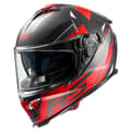 Miniatyrbillede 1 af 6: Premier Helmets 23 Typhoon Rs92bm Pinlock Included Fullface-hjelm Sort L