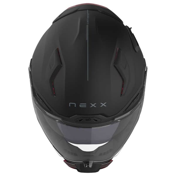 Nexx X.wst3 Plain Fullface-hjälm Svart XS