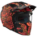 Pikkukuva 3 / 9: Mt Helmets Streetfighter Sv Hellish Modulaarinen Kypärä Oranssi,Musta L