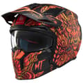Pikkukuva 1 / 9: Mt Helmets Streetfighter Sv Hellish Modulaarinen Kypärä Oranssi,Musta L