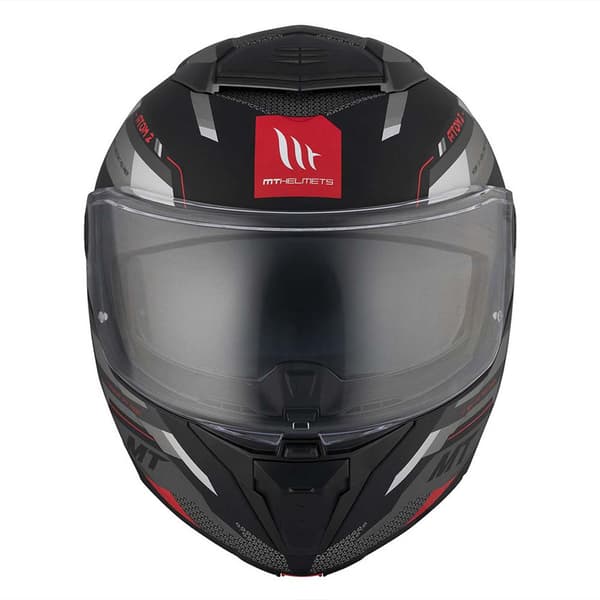 Mt Helmets Atom 2 Sv Bast Modulär Hjälm 2XL