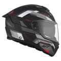 Miniatyrbild 7 av 9: Mt Helmets Atom 2 Sv Bast Modulär Hjälm  2XL