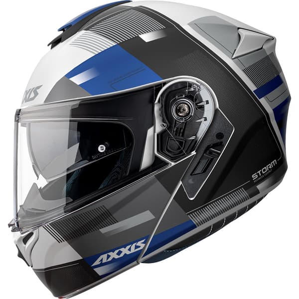 Axxis Storm S Sv Grip Modulär Hjälm Svart M