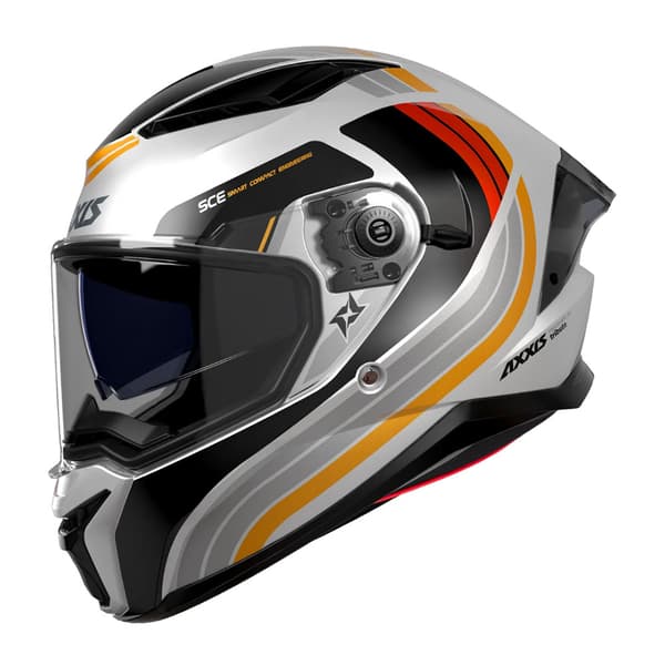 Axxis Panther Sv Tribute Fullface-hjälm Flerfärgad M