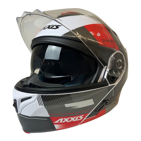 Axxis Storm S Sv Grip Modulær Hjelm Flerfarvet XL