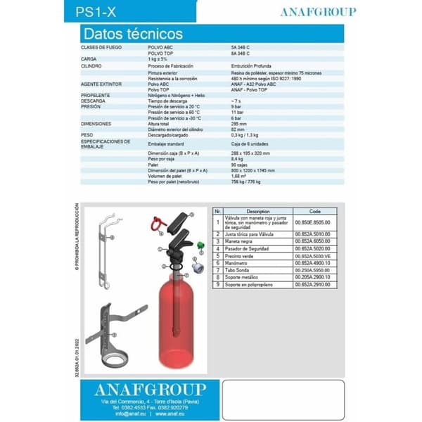 Brandslukker Anaf Group