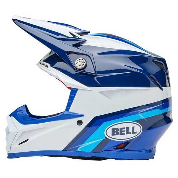 Bell Moto 9s Flex Merchant Offroadhjelm Blå L