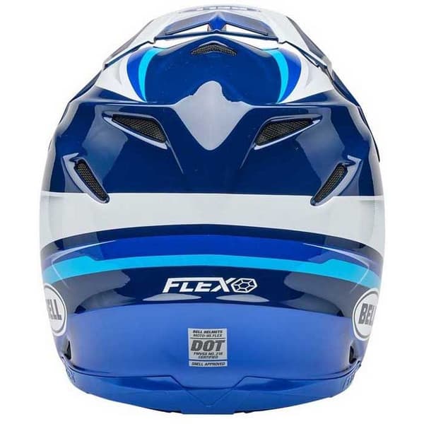 Bell Moto 9s Flex Merchant Offroadhjelm Blå L