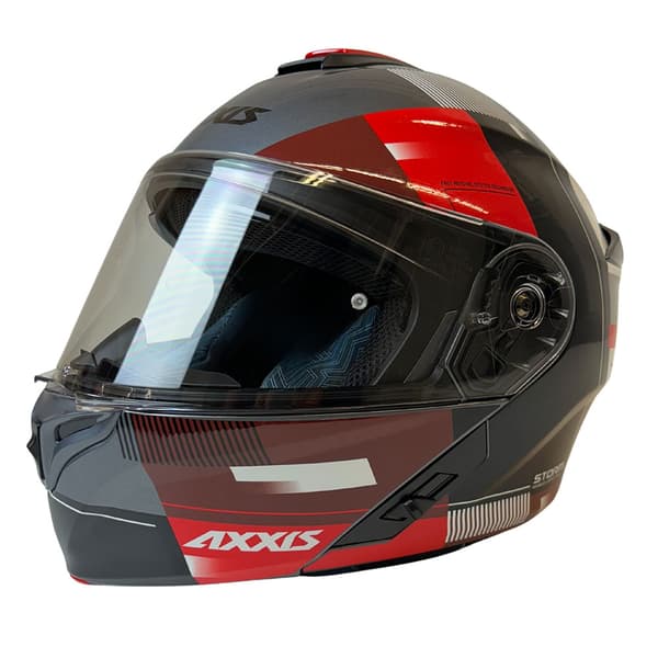 Axxis Storm S Sv Grip Modulær Hjelm Brun XL