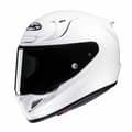 Miniatyrbillede 1 af 4: Hjc Rpha 12 Solid Fullface-hjelm Hvid XS