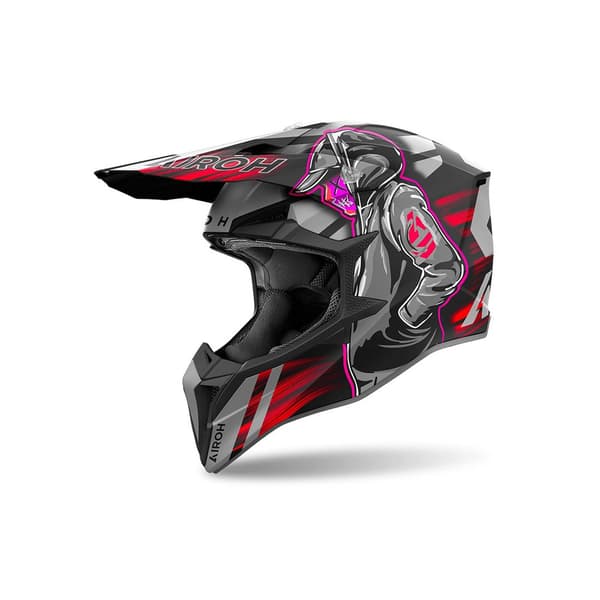 Airoh Wraaap Cyber Offroadhjelm Flerfarvet M