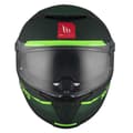 Miniatyrbild 5 av 9: Mt Helmets Thunder 4 Sv R25 Fullface-hjälm Grönt S