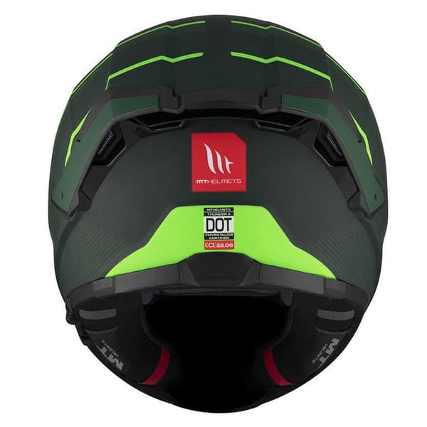 Mt Helmets Thunder 4 Sv R25 Fullface-hjälm Grönt S