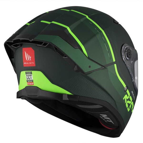Mt Helmets Thunder 4 Sv R25 Fullface-hjälm Grönt S