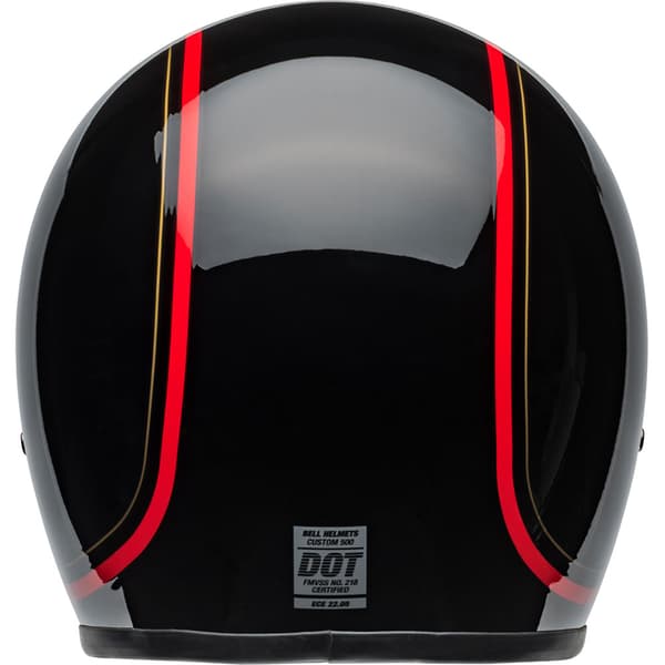 Bell Custom 500 öppen Hjälm Svart L