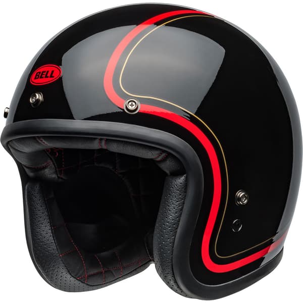 Bell Custom 500 öppen Hjälm Svart L