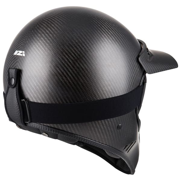 Nzi Mad Carbon Offroadhjälm Svart M